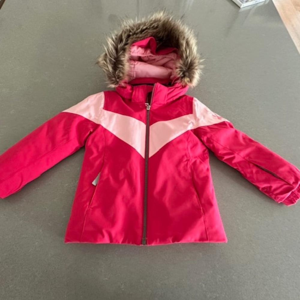 Spyder Toddler Girls Lola Insulated Ski Jacket Sz 3-Worn 2x